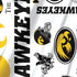 University of Iowa Hawkeyes Pattern Moto E5 Play Skin